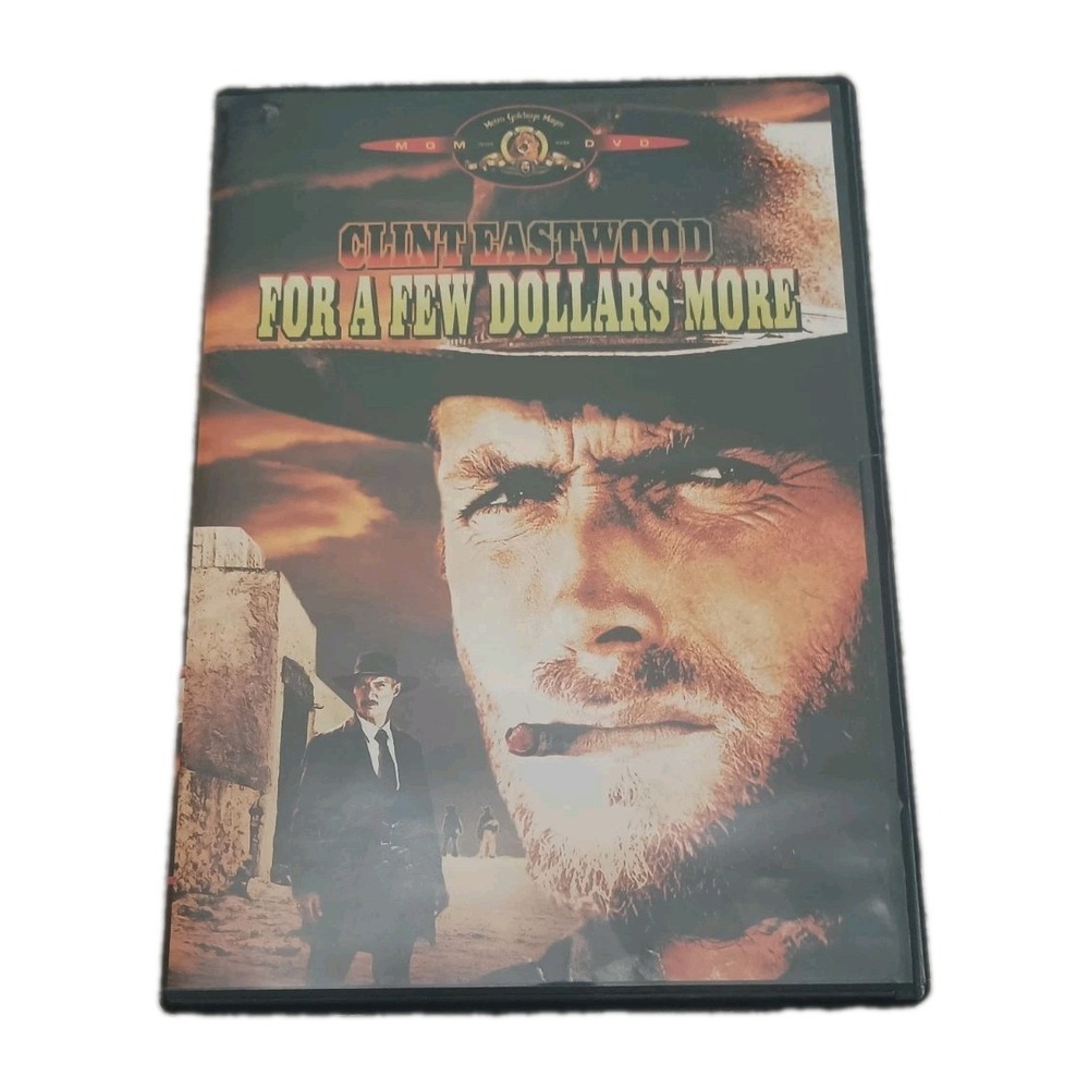 For A Few Dollars More Clint Eastwood DVD 1998 Sergio Leone Western MGM R Rated